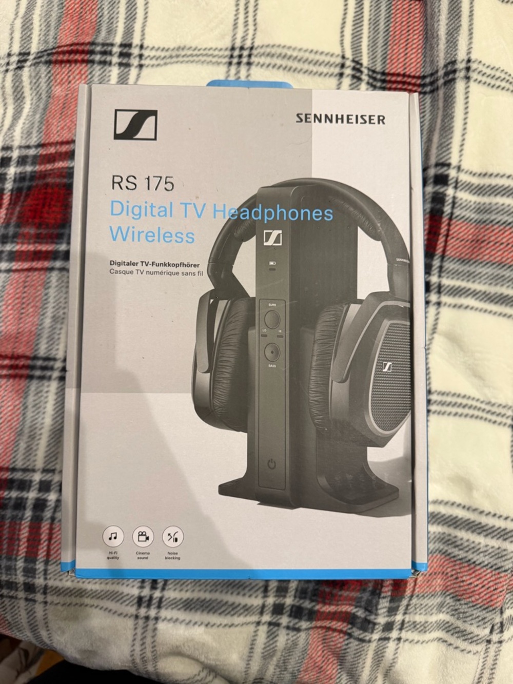 Sennheiser RS 175 Wireless TV Headphones - Black